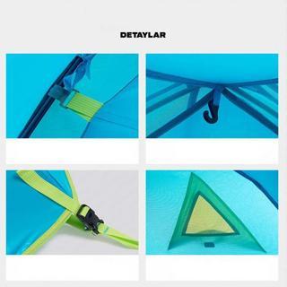 Naturehike P-Serisi 4 Kişilik Kamp Çadırı MAVİ