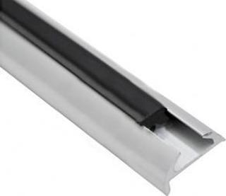 Küpeşte fitili. Dış parça. Anodize alüminyum 38x14x5 mm