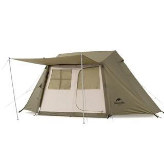 Naturehike Village 5.0 Otomatik Kurulum 4 Kişilik Kamp Çadır Army Green