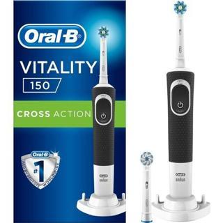 Oral-B Vitality D150 Cross Action 1 Yedek Başlıklı Şarj Edilebilir Diş Fırçası