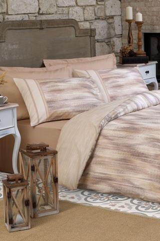 Özdilek Albero Çift Kişilik Soft Life Saten Nevresim Takımı