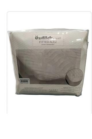 Özdilek Çift Kişilik ( 160X200+30 ) Kapitoneli Fitted Alez Beyaz