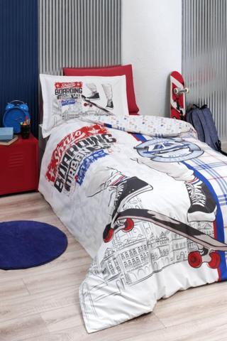 Özdilek Ranforce Tek Kişilik Nevresim Takımı Skate