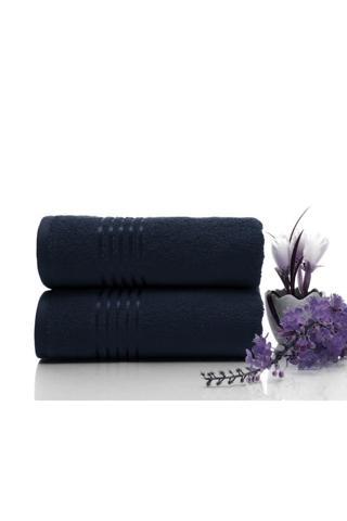 Özdilek Belda El Yüz Havlusu 2 Adet Siyah - Yumuşak Havlu 50X90