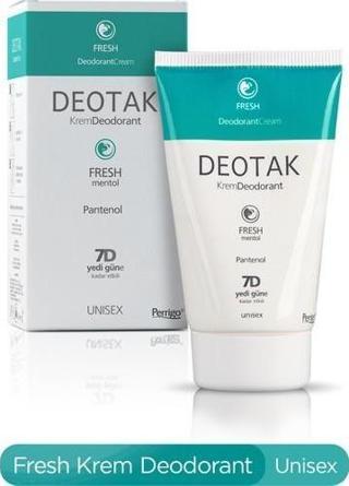 Deotak Fresh Mentol Krem Deodorant 35 Ml