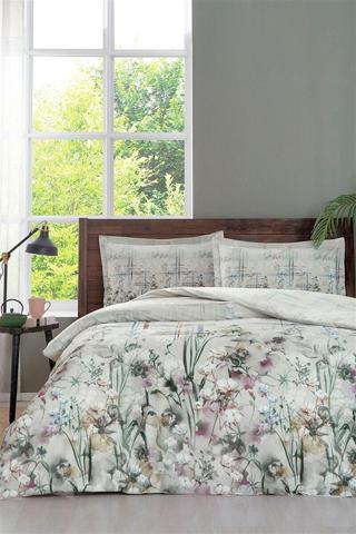 Özdilek Linum Çift Kişilik Nevresim Takımı - Bej