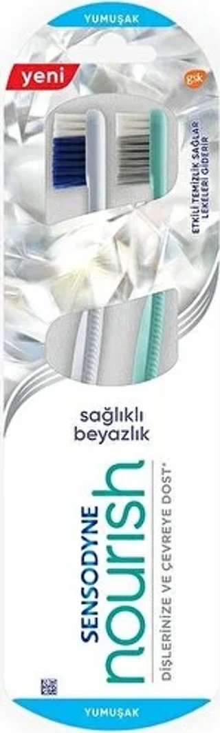 Sensodyne Nourish Sağlıklı Beyazlık Diş Fırçası 1+1