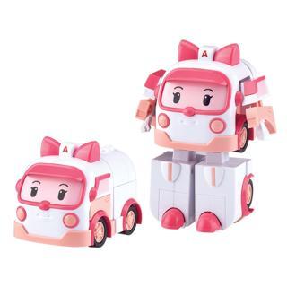 Robocar Poli Transforming Robot Figür- Amber 0651
