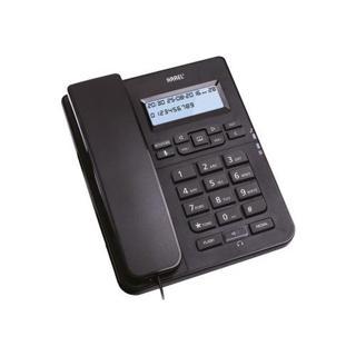 Siyah Kulaklıklı Ekranlı Masa Üstü Telefon Tm145