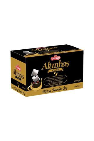Çaykur Altınbaş Demlik Poşet Çay 40'Lı (200 G) X4 Adet