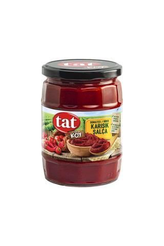Tat Köy Antep Tipi Domates Biber Salçası (550 G) X4 Adet