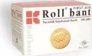 Roll Bant First Aid Yuvarlak Enjeksiyon Bandı