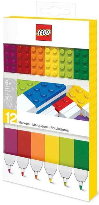 LEGO Gear 51644 12 Brick Markers +6 Yaş (12 Parça) 
