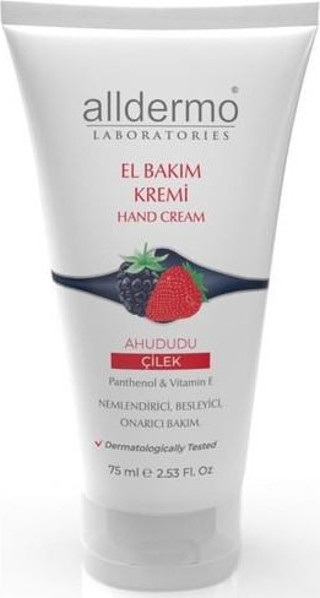 Alldermo El Bakım Kremi 75 Ml Ahududu - Çilek