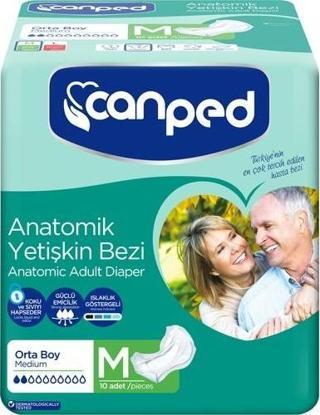 Canped Anatomik Hastabezi Normal Orta 10'Lu