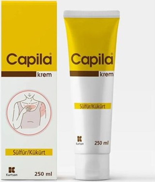 Capila Nemlendirici Koruyucu Sülfür Kükürt Krem 250 Ml