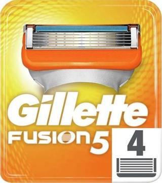 Gillette Fusion Yedek Tıraş Bıçağı 4'Lü