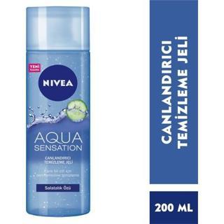 Nıvea Yüz Temizleme Jeli Aqua Sensation Canlandırıcı 200 Ml,Salatalık Özü