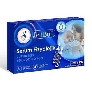 Jenbol Fizyolojik Serum 5 mlx20 Flakon