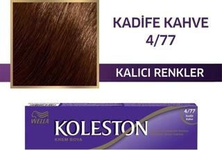 Wella Koleston Single Tüp Boya 4/77 Kadife Kahve