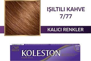 Wella Koleston Single Tüp Boya 7/77 Işıltılı Kahve