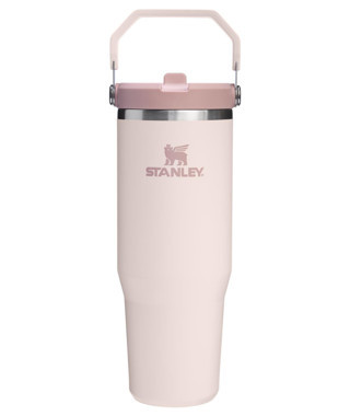 Stanley The IceFlow™ Flip Straw 2.0 Tumbler 0.89L / 30oz Rose Quartz Termos