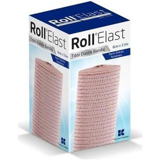 Roll Elast Ten Rengi Tıbbi Elastik Bandaj 8Cmx3.5M