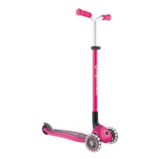 Globber Master Işıklı Katlanabilir Scooter Fuşya 663-110