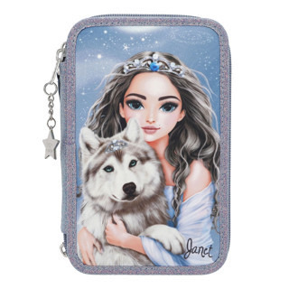 Top Model İçi Dolu Kalem Kutu Wolf 13149