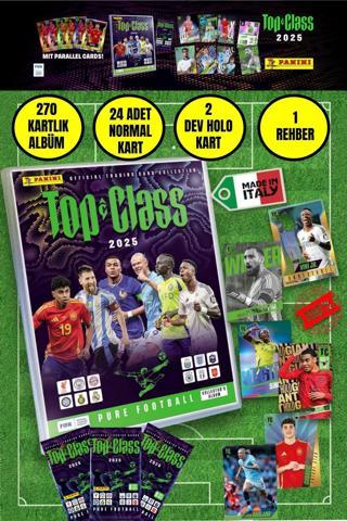 FIFA Top Class Adrenalyn Mega 2025 Başlangıç Paketi Futbolcu Kartları Dergi Albümü