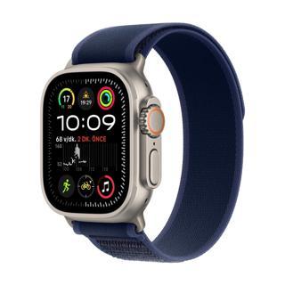 Apple Watch Ultra 2 GPS + Cellular 49mm Natürel Titanyum Kasa Mavi Trail Loop - M/L