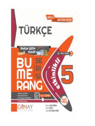 Günay Yayınları 5. Sınıf Türkçe Etkinlikli Bumerang Serisi - Günay Yayıncılık