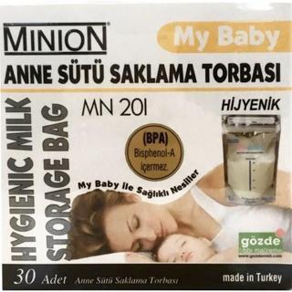 Minion Hijyenik Süt Saklama Poşeti Mn 201 30''lu