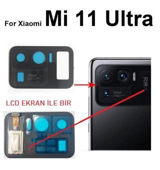 Xiaomi Mİ 11 ULTRA Arka Kamera Camı Lens (LCD EKRANLI)