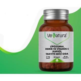 Venatura Lipozomal Demir Ve Vitamin C 60 Kapsül