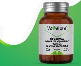 Venatura Lipozomal Demir Ve Vitamin C 60 Kapsül