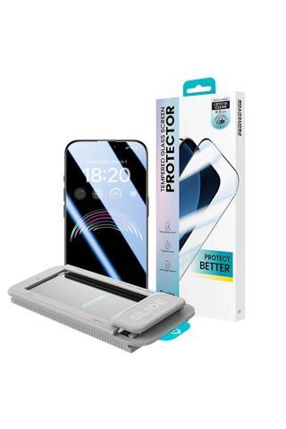 Benks iPhone 15 Pro Max Uyumlu V Pro Ultra Shield 0.3 mm Ekran Koruyucu Kolay Uygulama Aparatlı