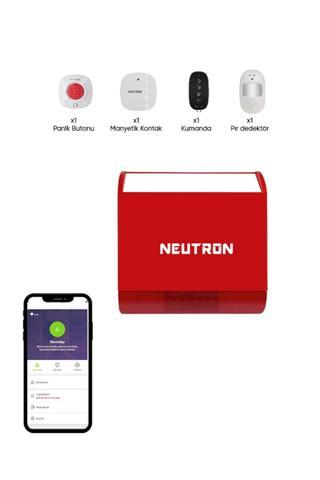 Neutron Wi-fi Smart Dış Mekan Alarm Ve Güvenlik Sistemi - Kablosuz Alarm Seti - App Ile Kontrol