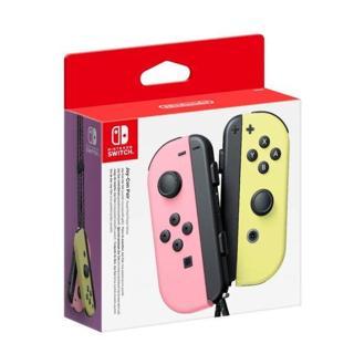 Nintendo Switch JoyCon Pastel Pink Yellow Pembe Sarı Pastel