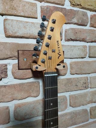 Gitar Gitar Stand Askı Kayışı Ahşap Pena Ve Pena Sarjör Hediyeli