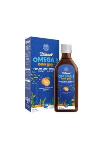 Omega 3 Doğal Mandalina Aromalı Balık Yağı 150 Ml