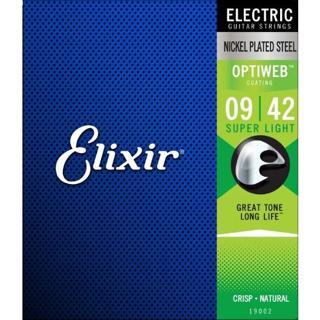 Elixir 19002 Optiweb Super Light Elektro Gitar Teli 9-42