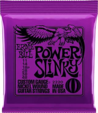 Ernie Ball P02220 Elektro Gitar Teli Power Slinky 011 Set