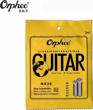 Orphee Nx36 028-043 Klasik Gitar Teli