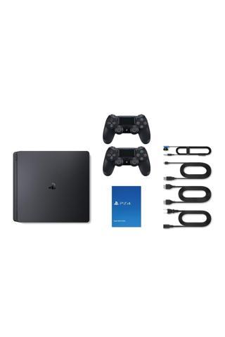 Sony Playstation 4 Slim 500 GB + 2. PS4 Kol + PS4 Pes 2020 + PS4 Need For Speed Payback