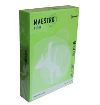 Maestro A4 Renkli Fotokopi Kağıdı Koyu Yeşil (MA42) 80Gr 1 Paket