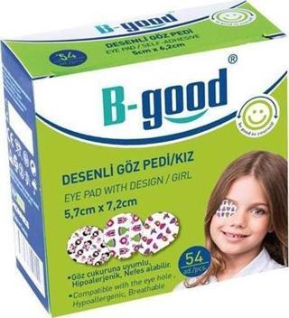 B-Good Göz Kapama Bandı Kız Çocuk Desenli 54 Adet