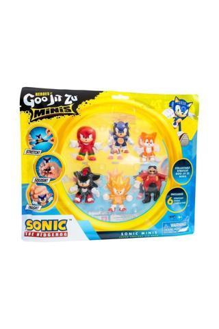 Giochi Preziosi GJN03000 GooJitSu Sonic Mini 6lı Paket