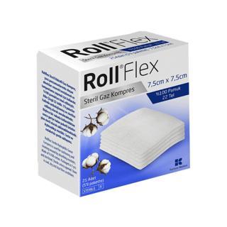 Roll Flex Gaz Kompres 7,5cm x 7,5cm 25'li