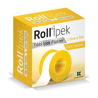 Roll Ipek 2.5X5 M Tıbbi Flaster Çinko Oksitli Kauçuk Yapışkanlı